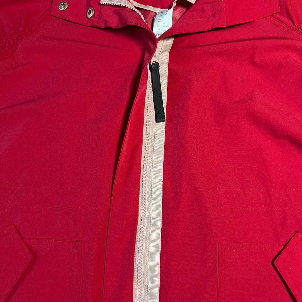 Fabletics Red Drawstring Waist Jacket - Picture 6 of 16